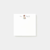 Sommerlicher Beagle Post-it Klebezettel (Vorderseite)