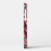 Sommerlicher glänzender Hintergrund mit farbenfroh Case-Mate iPhone Hülle (Rückseite / Links)