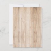 Sommerlicher Kraubfisch Meeresfrüchte Party Einladung (Rückseite)