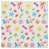 Sommerlicher Sonnenschein Stoff (Muster)