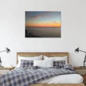 Sommerlicher Sonnenuntergang auf Droskyn Point Per Leinwanddruck (Insitu (Schlafzimmer))