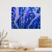 Sommerlicher Spaß beim Autowaschen Poster (Küche)