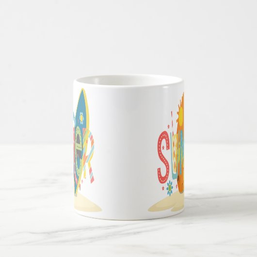 Sommerlicher Staat des Geistes Niedlich Kaffeetasse (Mittel)