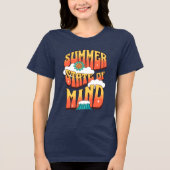 Sommerlicher Staat Tri-Blend Shirt (Vorderseite)
