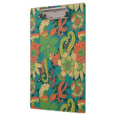 Sommerliches Blumenmuster Klemmbrett (Links)