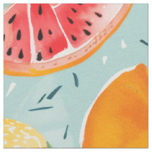 Sommerliches Fruchtmuster | Nahtloses Wassermelone