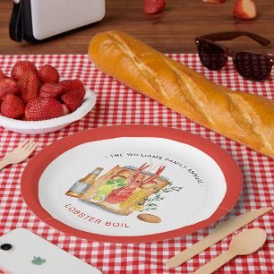 Sommerliches Hummerkochen   Hummer Backen Cookout Pappteller
