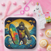 Sommerliches Party mit Bigfoot Pappteller (Party)