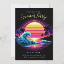 Sommerliches Party - Sonnenuntergang