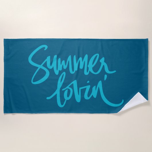 Sommerliebe Strandtuch (Vorderseite)