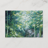 SOMMERLIEGEN IM WALD VON VALLOMBROSA VISITENKARTE (Rückseite)