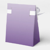 Sommerlila ombre lila Hochzeit Geschenkschachtel (Rückseite)