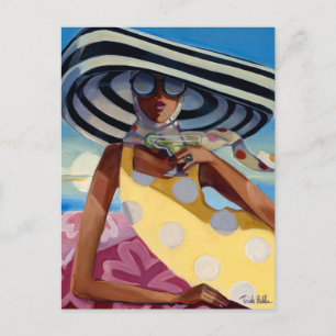 Sommermädchen III Postkarte