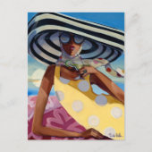 Sommermädchen III Postkarte (Vorderseite)