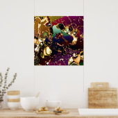 Sommermagie, Detail Poster (Küche)