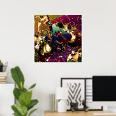 Sommermagie, Detail Poster (Heimbüro)