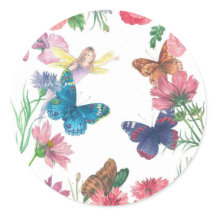 Sommermärchen illustrierter blumenreicher individu