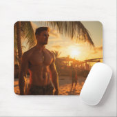 Sommermauspad mit gutem Mann Mousepad (Mit Mouse)