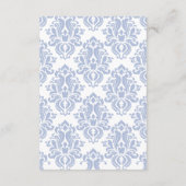 Sommermediterrane Zitrone Hochzeiten Begleitkarte (Rückseite)