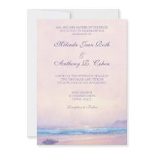 Sommermeer 12x18 Beach Hochzeitseinladung