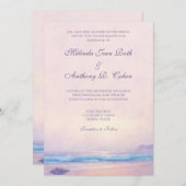 Sommermeer 12x18 Beach Hochzeitseinladung Einladung (Vorne/Hinten)