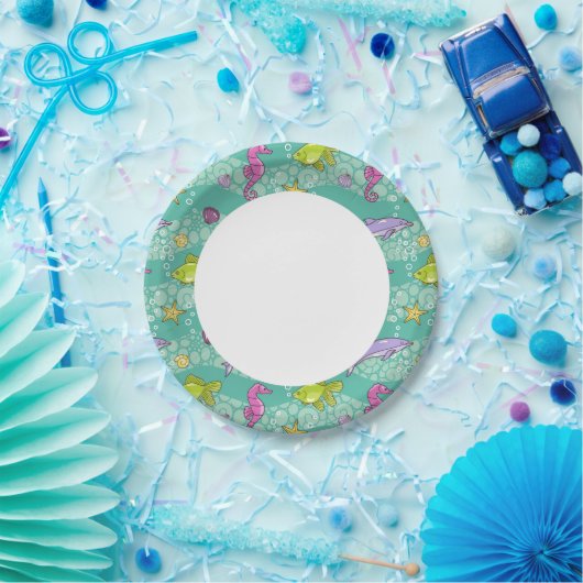 Sommermeer Pappteller (Party)