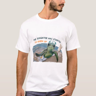 Sommermeeresschildkröte T-Shirt