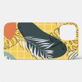 Sommermemphi nahtlos, abstrakte Formen und Case-Mate iPhone Hülle (Rückseite (Horizontal))