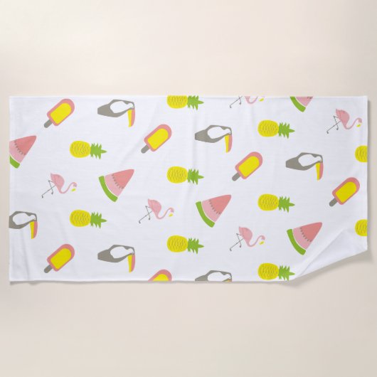 Sommermix Strandtuch (Vorderseite)