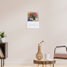 Sommermohn. Fine Art Calendar 2025 Poster