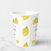 Sommermonate Hochzeit Pappbecher (Links)