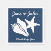 Sommermonate in Neapel Serviette (Vorderseite)