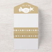 Sommermonate in Sand All In One Einladung (Außenbereich)