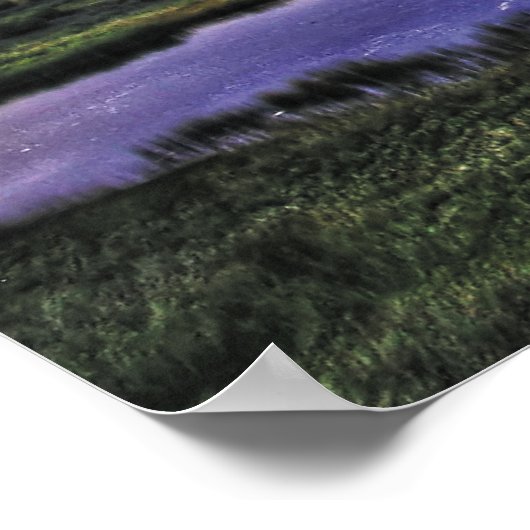 Sommermonate Wall Art Poster (Ecke)