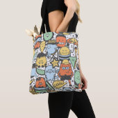 Sommermonster, farbenfrohe, nahtlose Muster Tasche (Von Nahem)