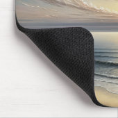 Sommermorgendlicher Sonnenaufgang Mousepad (Ecke)