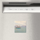 Sommermorgens bei Molde, 1892 Magnet (In Situ (Geschirrspüler))