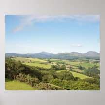 Sommermorgens im Conwy Valley Postcard