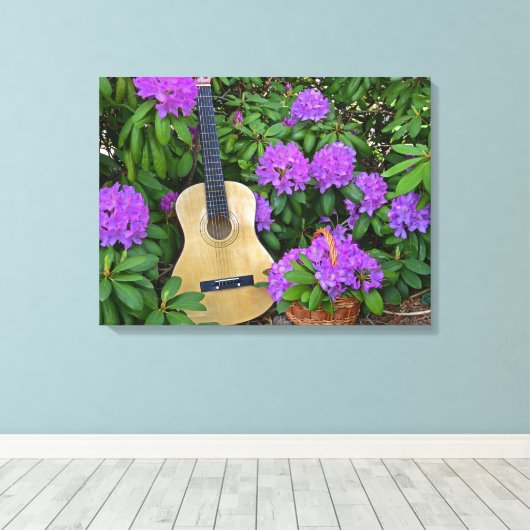 Sommermusik Leinwanddruck (Insitu (Holzboden))