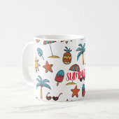 Sommermuster anpassen kaffeetasse (Vorderseite Links)