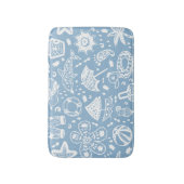 Sommermuster Badematte (Vorderseite Vertikal)