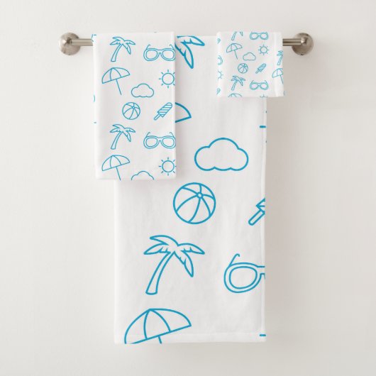 Sommermuster Badhandtuch Set (Insitu)