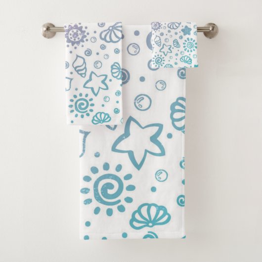 Sommermuster Badhandtuch Set (Insitu)