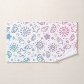 Sommermuster Badhandtuch Set (Handtuch)