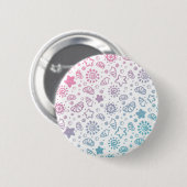 Sommermuster Button (Vorne & Hinten)
