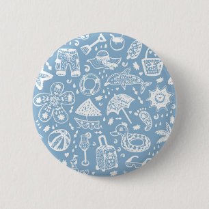 Sommermuster Button