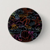 Sommermuster Button (Vorderseite)