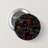 Sommermuster Button (Vorne & Hinten)