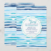 Sommermuster Einladung (Vorne/Hinten)