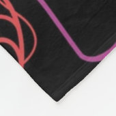 Sommermuster Fleecedecke (Ecke)